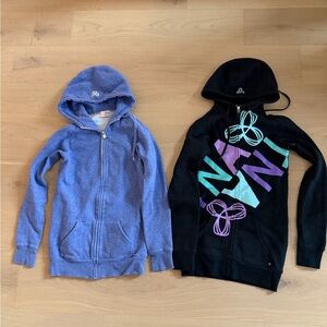 Purple and Black TNA aritzia Hoodies